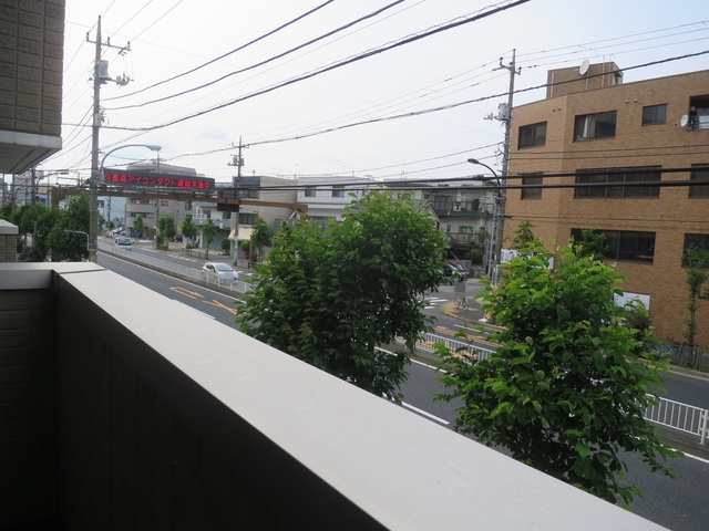 グランモアⅡの展望|バルコニーからの景色です。