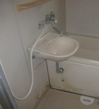 コーポ南の洗面所