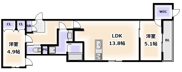 D-ROOM我孫子西の間取り