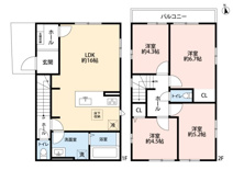 高槻市東上牧3丁目2号地　新築戸建の画像