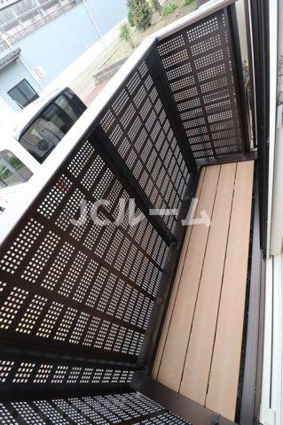 アステール寺町のバルコニー