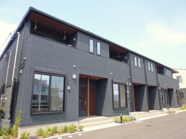 倉敷市北畝７丁目のアパートの外観