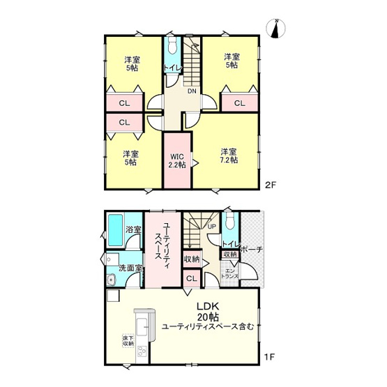 【間取り】 | たつの市龍野町片山第８/全3棟