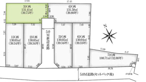 当社で現地販売会開催中　自由設計　全7棟　曽谷　３区画の画像