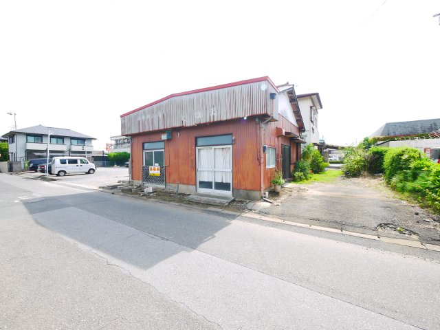 東金市東新宿　中古店舗付戸建の外観|国道126号店舗付住宅住宅 敷地約152坪 都市ガス上下水駐車6台可能 JR東金線東金駅徒歩約11分
