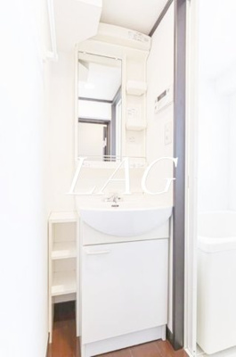 【洗面所】 | ガーディナ初台 | 独立洗面台です。