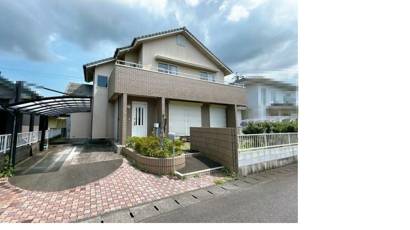 八代市竹原町中古戸建ての外観