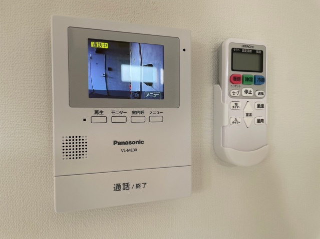 CBヴィレッタ津福駅前のセキュリティ|TVモニター付きで安心です☆