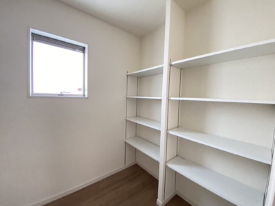 【収納】 | うるま市江洲（全4棟）ラスト3号棟 | 3号棟　収納たっぷりファミリークローク付き♪