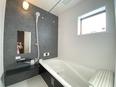 【浴室】 | うるま市江洲（全4棟）ラスト3号棟 | 3号棟　浴室換気乾燥機付き♪