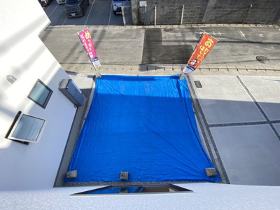 【駐車場】 | うるま市江洲（全4棟）ラスト3号棟 | 3号棟　並列駐車2台完備♪