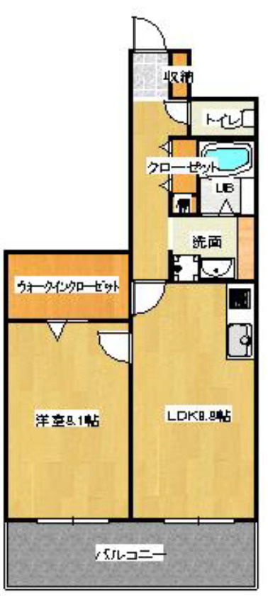 エグゼK&KⅡの間取り|
