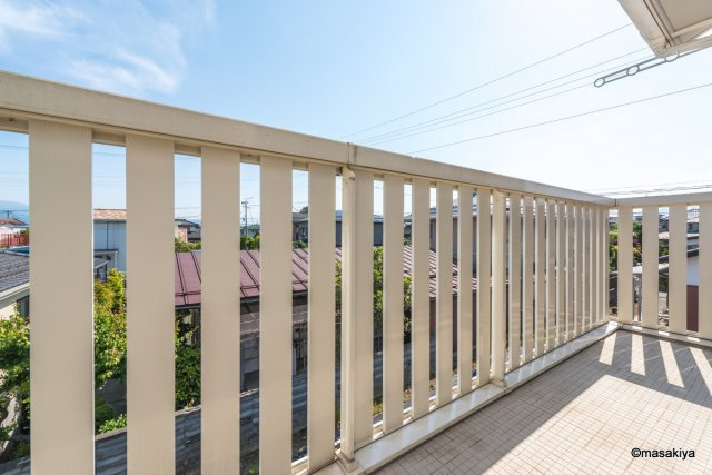 ディアコート金箱のバルコニー