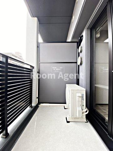 メイクスアート太閤通のバルコニー