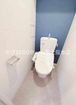 大阪市東成区中本２丁目の賃貸マンションのトイレ