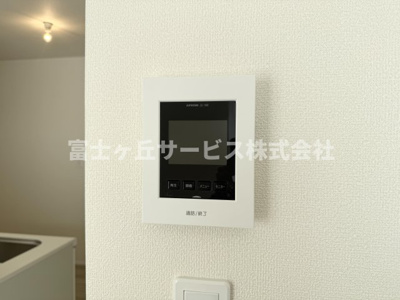 【セキュリティ】 | 静岡市葵区北番町 2期 新築一戸建て A号棟 | 来客の際、顔が見えて安心です