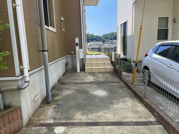 町田市山崎町の中古一戸建の駐車場|「駐車スペース」 