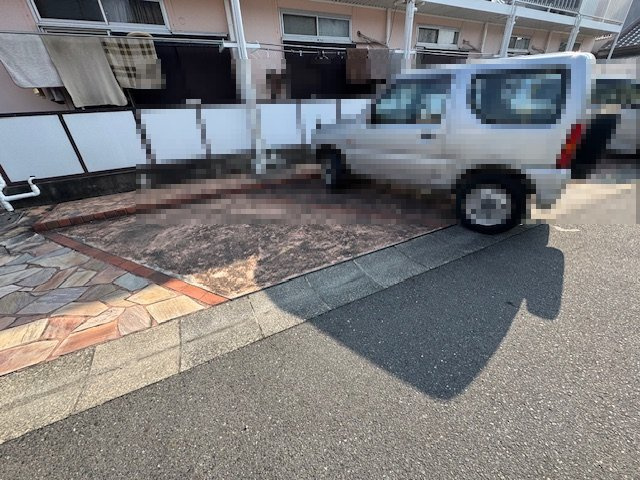 富田林ハイツの駐車場