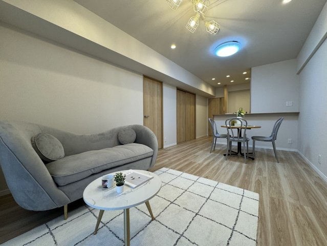 【居間・リビング】ライオンズマンション己斐本町 