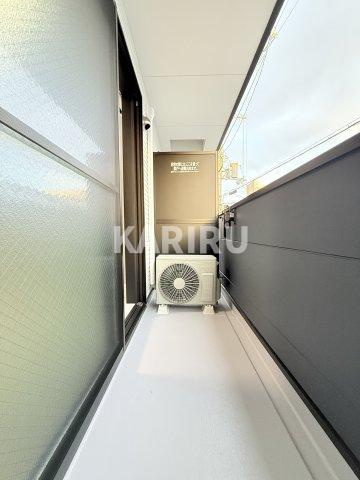 CASA南巽EASTのバルコニー