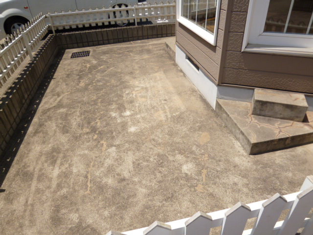 ツインシャトーBのバルコニー|専用庭