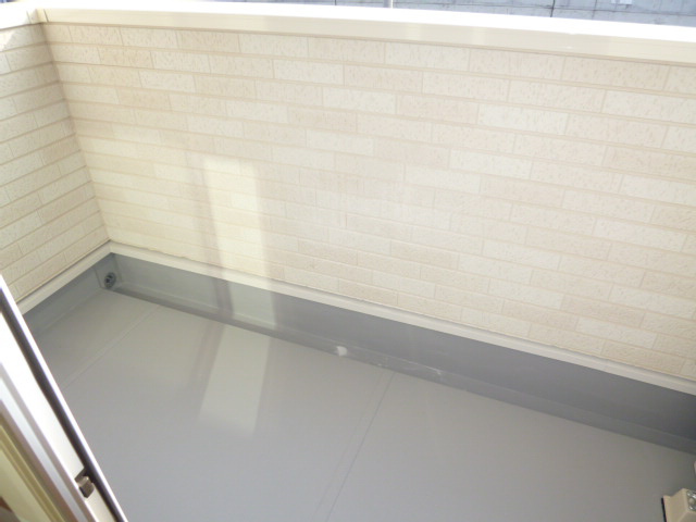 ピュアグリーンＢのバルコニー