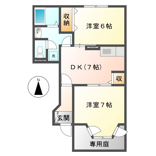 ウィスタリアの間取り