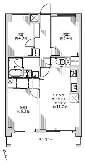 【間取り】 | 周船寺ア・ラ・モード