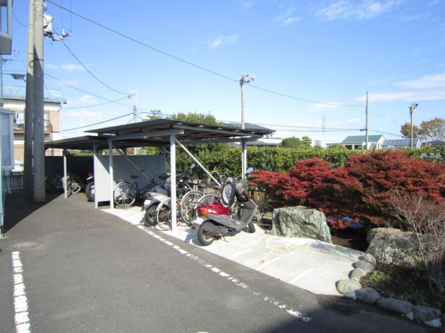 グリーンプラザＡ棟のその他共用部分|駐輪場です