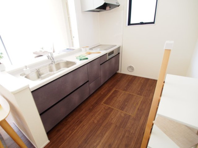 【キッチン】 | Livele Garden.S　御山沢田　４号棟 | ★内覧予約で新米4kg★