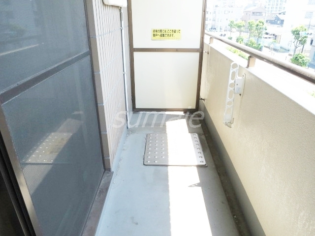 モンプラトー平山のバルコニー|こちらがバルコニーです☆