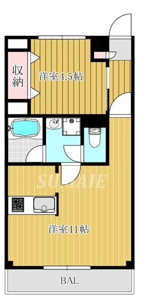 モンプラトー平山の間取り|間取りです☆