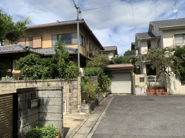 京都市左京区岩倉花園町　建築条件無売土地の外観