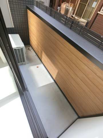 ペルル穴川のバルコニー