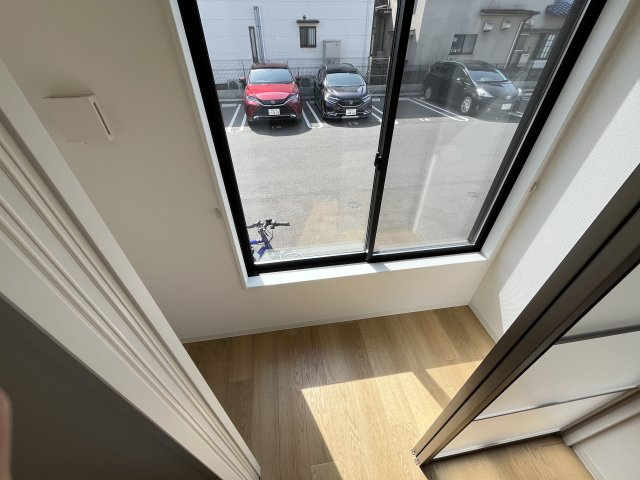 カルムコート東棟のバルコニー