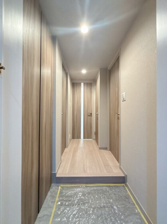 サンクレイドル志木の玄関