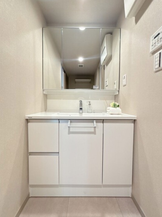 サンクレイドル志木の独立洗面台