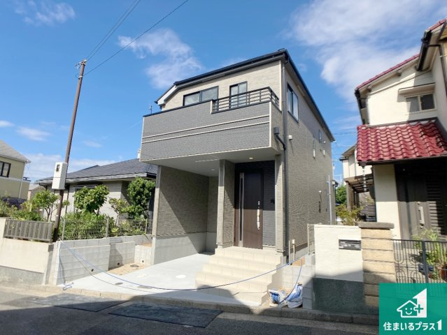 明石市太寺天王町　新築一戸建ての外観|現在の進捗状況です！順調に作業進行中、完成が待ち遠しいです！詳細の間取り等、お気軽にお問い合わせください！