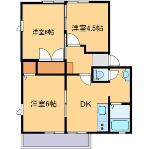 【間取り】 | ヴィラパストラルB