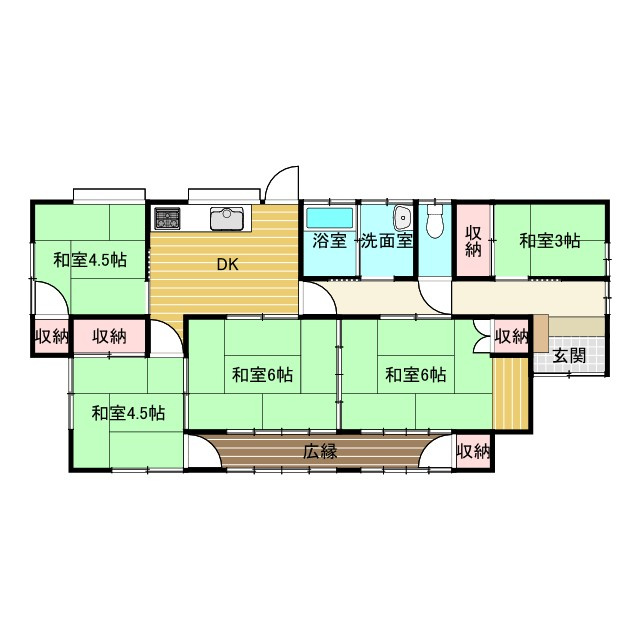 潮見町の間取り