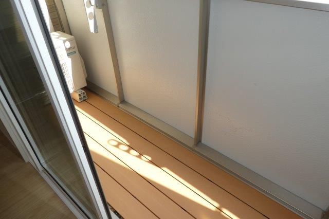 カーサ・フィオーレ中庄のバルコニー