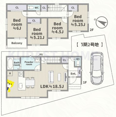 長岡京市滝ノ町1丁目　新築戸建