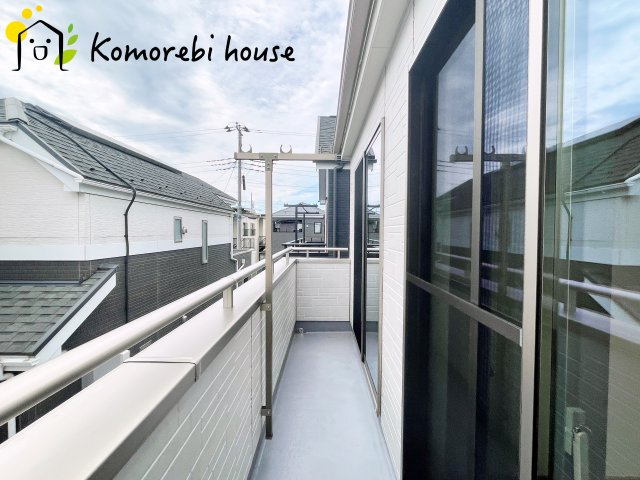 上尾市小泉7丁目　中古一戸建てのバルコニー|9/29　撮影済み