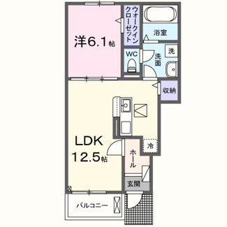 【間取り】 | アルバ　エレガンテ　Ⅰ