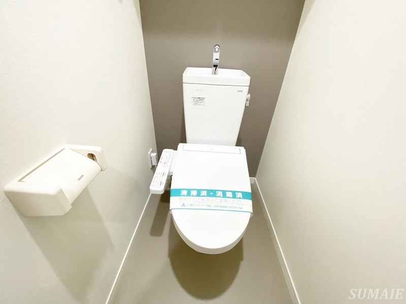 クレストコート西巣鴨のロビー|落ち着いたロビーです。
