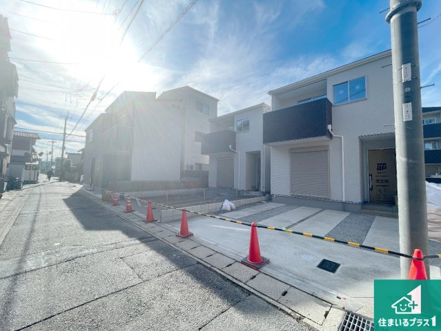 京都市伏見区向島庚申町　第2期　新築一戸建ての外観|現在建築中！落ち着いた街並みで新生活を始めることが出来そう！周辺の物件も併せてご紹介させて頂きます！