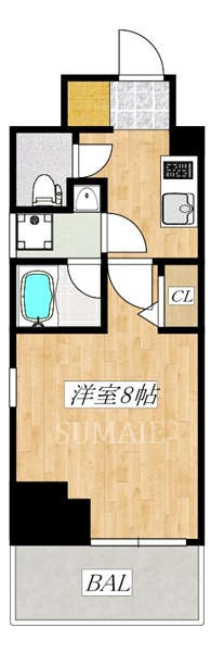 ロアール赤羽の間取り|角部屋2面採光です☆