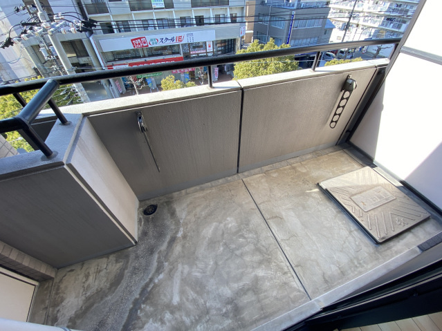 フルール観音のバルコニー