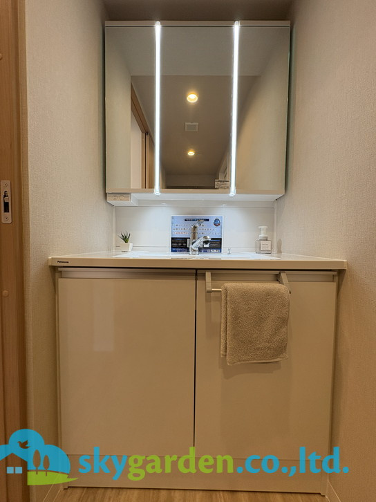 ＤＩＫマンション大船の独立洗面台|独立洗面化粧台付き