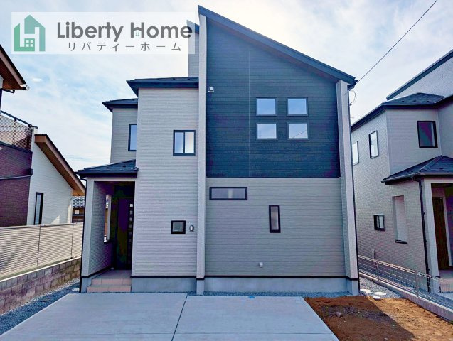水戸市千波町4期　新築戸建　2号棟の外観
